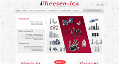 Desktop Screenshot of heesen-ica.nl